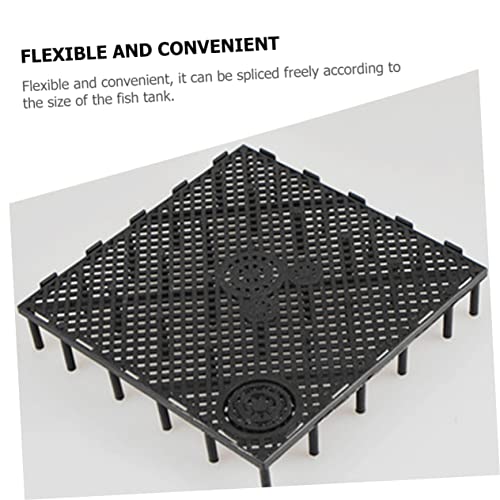 Happyyami 5pcs Fish Tank Divider Trays Isolation Boards for Aquarium Breeding Grid Structure High Water Permeability for Fish Separation and Prevention