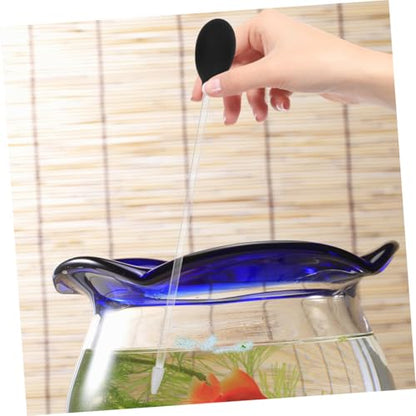 POPETPOP Fish Tank Water Changer Coral Feeder Tool Aquarium Pipette for Easy Cleaning Feeding Lightweight Design Safe for Fish Shrimp