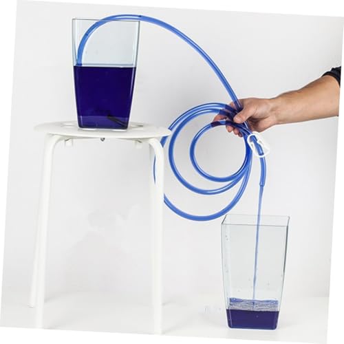 INOOMP Manual Siphon Pump Suction Hose for Car Fuel and Water Transfer, Handheld Vehicle Oil Tube with Guide Hose, Useful Water Siphon Kit for Aquarium and Automotive Use