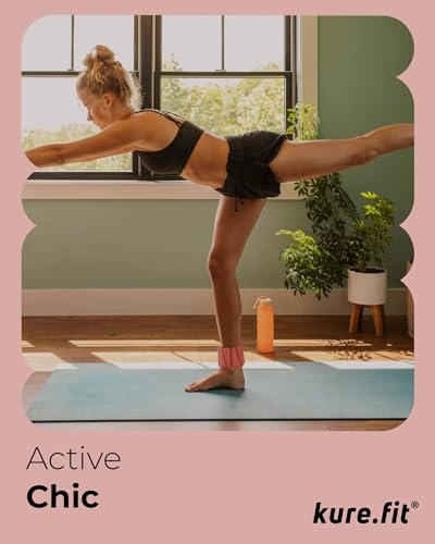 Pilates Wrist & Ankle Weights | Adjustable Weighted Bangles | 1LB/2LB Each - color: Peach, size: 1 LB