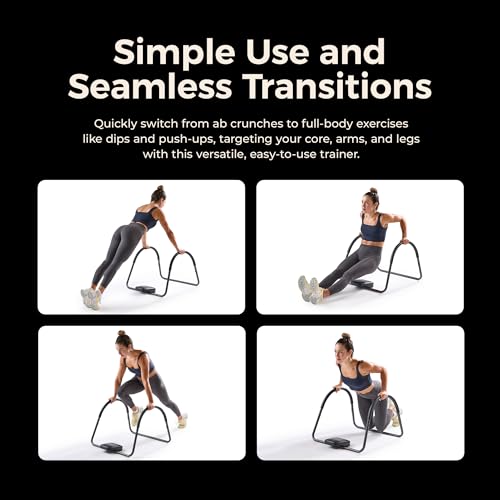 Sunny Health & Fitness Ab machine Ab Workout Machine Adjustable Ab Trainer - color: Black