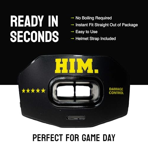 DAMAGE CONTROL Youth Football Mouth Guard – Him - color: Him