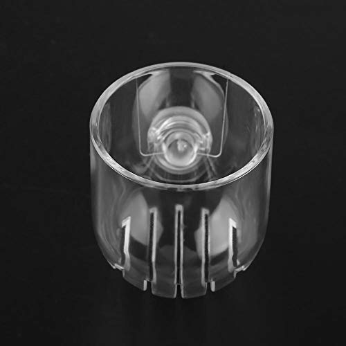 Aquarium Feeder Live Red Feeding Cone Cup Transparent Acrylic Fish Shrimp Feeder Crystal Glass Plant Feeding Container Holder with Suction Cups