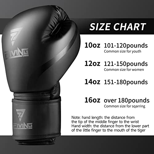 Boxing Gloves Men & Women, 8-16oz