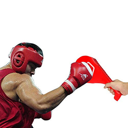Force Test Kick pad Boxing Taekwondo Kickboxing Power Meter Paddle Impact Measure (red)