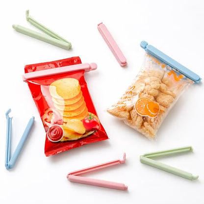 15 PCS 4.7 Inch Sealing Clip Plastic Bag Sealing Clips Bag Clips for Food Storage - size: Small