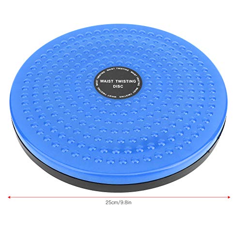 Twisting Waist Disc, Bodytwister Ankle Body Aerobic Exercise Foot Exercise Fitness Magnet Balance Rotating Board - color: Blue