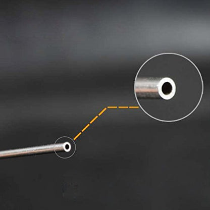 Super Long Industrial Syringes with 14 Gauge 13.5 Inch Luer lock Needle Tip,Ideal for Aquarium Planting,Dispensing and Industrial Fluid Sampling (2, Needle Length of 13.5-Inch)