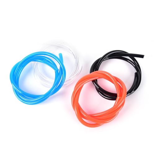 Silicone Rubber Tube 1 Meter 5x8mm 4x6mm Air Hose For Petrol Line Oil Hose(1m 5x8mm 01) - color: 1m 5x8mm 01