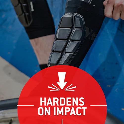 G-Form Pro-X3 Shin Guards - Breathable Padded Shin Guard Sleeve - Flexible Shin Guards for Mountain Biking & Riding - Comfortable Protective Gear for Athletes