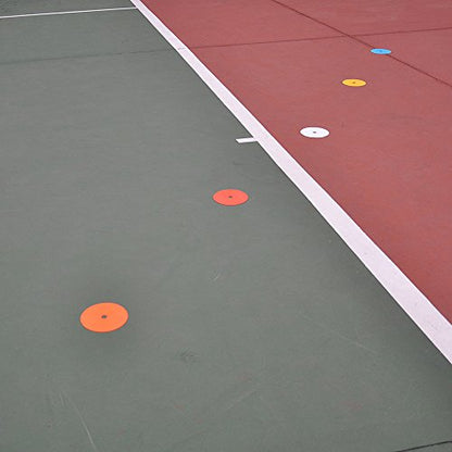 Flat Cones Spot Markers Soccer Basketball Sports Speed Agility Training - color: Pink