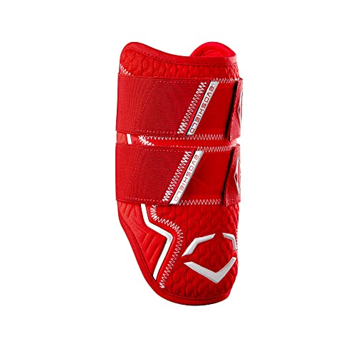 EvoShield Pro-SRZ 2.0 Batter's Elbow Guard - color: Scarlet, size: Small, style: Double Strap