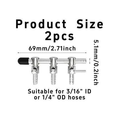Aquarium Air Pump Splitter Control Valve