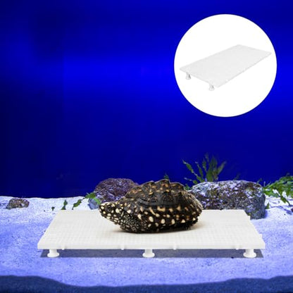 HEMOTON 1set Fish Tank Divider Board Reusable Aquarium Isolation for Fish Turtles and Amphibians Promotes Healthy and Water Circulation Support Non-Weighted Mesh Panel