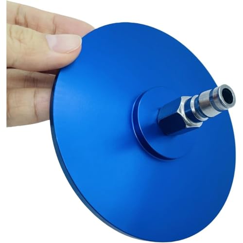 Vac-U-Lock Suction Cup Adapter Quick Connect Device Accessories for Cupping Machine Durable Aluminum 3.94 Inch Strong Suction Cups Compatible with Vac U Lock Systems Replacement Parts (Blue) - color: Blue
