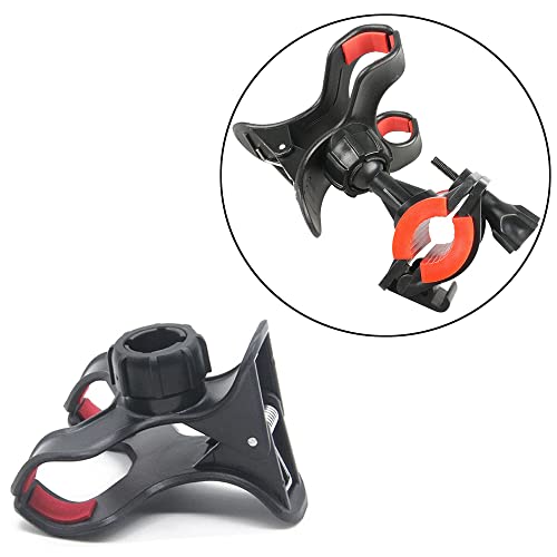 3 Pack Gooseneck Clamp Replacement Phone Holder Clip Universal 17mm Ball Mount Joint Socket for Flexible Long Arm Hose Stand Cellphone Bracket Table Bed Desk Car Bicycle Handelbar Ring Light