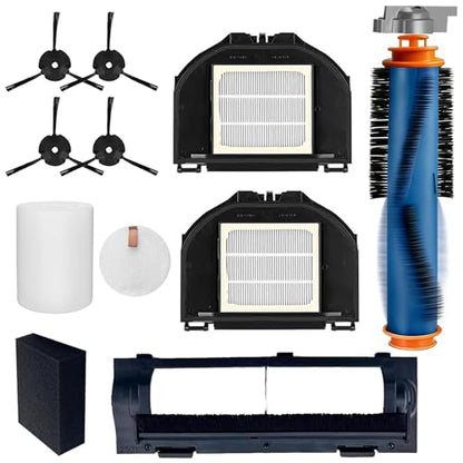 RV2300S Replacement Parts for Shark Matrix AV2310AE/RV2310AE/RV2300S Matrix 1 Main Brush, 2 dustbin Filters, 1 Base Filter, 1 Sponge,4 Side Brushes,1 Main brush Cover