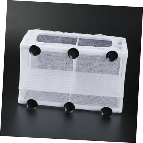 POPETPOP Fish Breeding Tank Cups Easy Install Aquarium Isolation Box for Hatching Betta and Guppy Fry Material for Rearing and