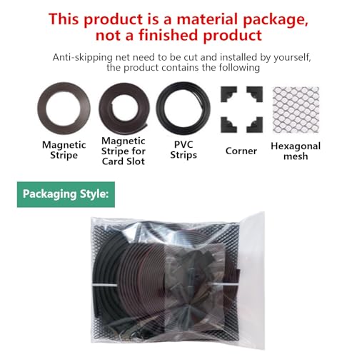 Fish Tank Cover Mesh Aquarium Lid Fish Tank Anti-Jumping Net Magnetic Length 25cm