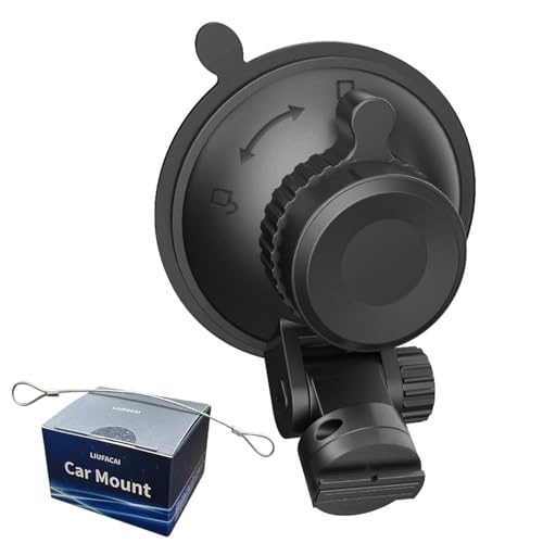 Dash Cam Mount, Suction Cup Mount, Windshield Suction Cup Mounting Bracket, Suitable for R2-4K and R2-4K PRO Dash Cam Models