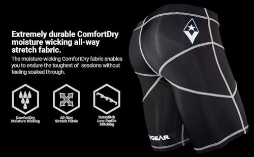 Revgear X13 Compression Shorts & Cup: Ideal Mens Prot, Mens Gym, Running - size: Medium