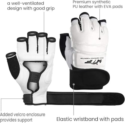 Taekwondo Sparring Gear, Taekwondo Shoes & Sparring Gloves. - size: X-Small