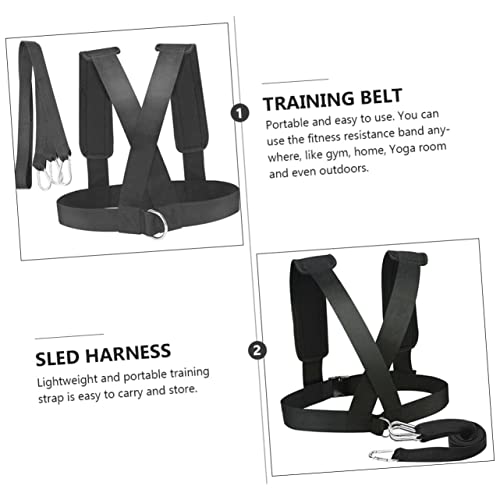 2pcs Weight Bearing Shoulder Straps Resistance Training Belt