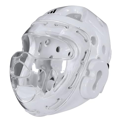 adidas Martial Arts Taekwondo Headgear with Face Shield - color: Blue, size: X-Large