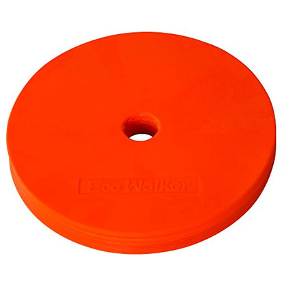 Flat Cones Spot Markers Soccer Basketball Sports Speed Agility Training - color: Pink