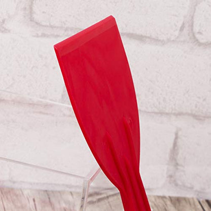 Bates 6 Pack Plastic Putty Knife Set - Paint Scraper, Spackle Tool, Spreader - color: Red, size: 1.5, 2, 3, 4, 5, 6 Inches, 6 Pack