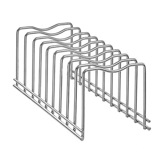 Kitchen Pot Lid Holder Organizer, Rack Cutting Boards, Bakeware, Reusable Containers, Plates