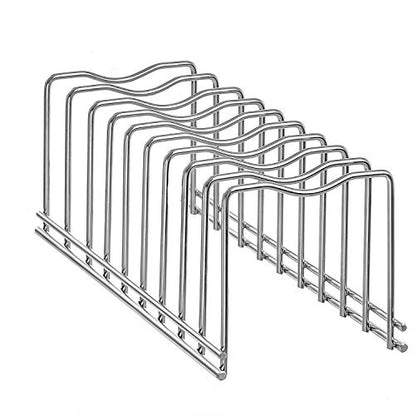Kitchen Pot Lid Holder Organizer, Rack Cutting Boards, Bakeware, Reusable Containers, Plates