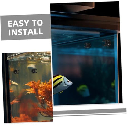 BESPORTBLE 12pcs Aquarium Suction Cups with Clips for Hose Holders Durable Clamp for Securely Holding Airline Tubing and Accessories Fish Tanks Versatile and Fade Resistant