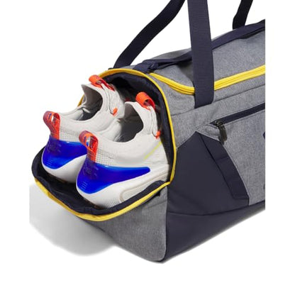 Under Armour Undeniable 5.0 Duffle - color: (013) Pitch Gray / Midnight Navy / White, size: Small (40L)