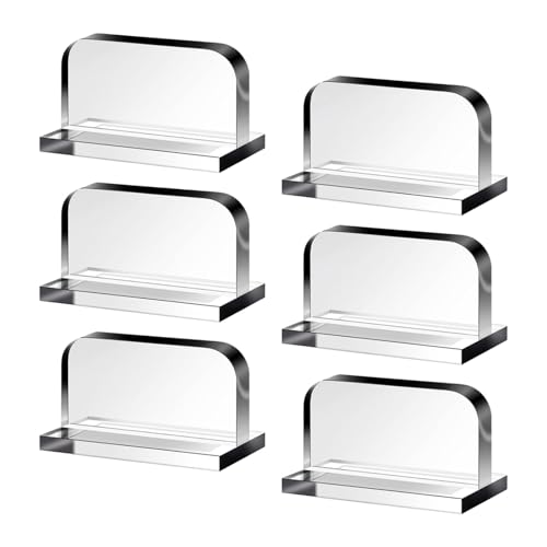 6X Aquarium Tank Lid Handles Easy to Install Portable Sturdy Fashion Tank Lid Handles Replacement Transparent
