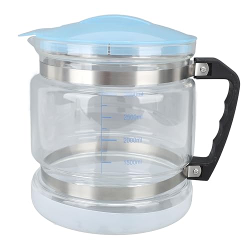 4L Glass Distiller Water Container with Large Capacity, Material for Countertop, Easy to Use and