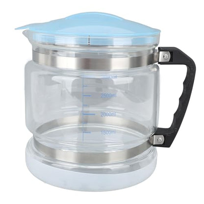 4L Glass Distiller Water Container with Large Capacity, Material for Countertop, Easy to Use and