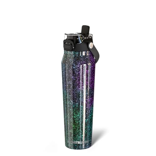 Frost Buddy 32oz Insulated Water Bottle - Straw & Chug Lid - Leak-Proof - color: Mermaid, size: 32 Ounces
