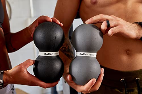 Infinity Roller, Peanut Foam Roller, Large 8-Inch Double Massage Ball Exercise Roller (Gray - Soft) - style: Gray - Soft