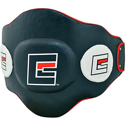 Combat Corner Elite Leather Belly Pad Protector - MMA Training Equipment Body Protection Armour Pads| Great for Muay Thai, Boxing, Kickboxing, BJJ, Jiu Jitsu, Judo and Mix Martial Arts