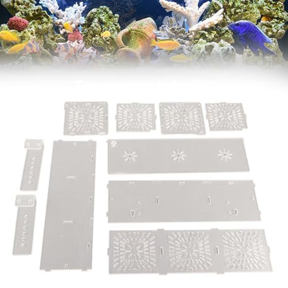 Fish Breeding Box, Acrylic Transparent Fish Breeding Isolation Box Aquarium Hatchery Incubator Holder Fish Separation Breeder Box, with Hook and Sucker Design (30CM*10CM*10CM)