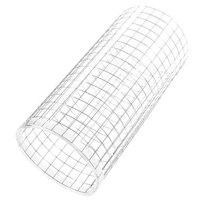 Totority Fish Breeding Cone Grid Iron Tank Breeding Box Net for Aquarium Spawning and Hatching Colorful Fish Shrimp Shelter Rust Resistant Protective Mesh