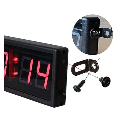Timer Clock, Sports Timer 3 Inch Aluminum Alloy Interval Gym Boxing Competition Training Timing Group Countdown Stopwatch for Home Gym Garage - size: Blue