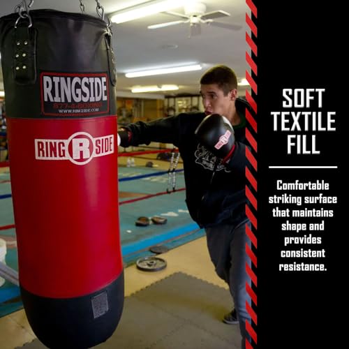 Ringside Soft Filled Boxing MMA Muay Thai Fitness Workout Training Kicking Punching 100, 130, 150 and 200 lb Heavy Bag - size: 130 lb