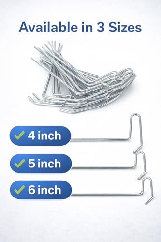 Galvanized Rhizome Clip for Clay Pot 6 inch 25 Pack - size: 6 Inch
