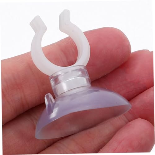 POPETPOP Aquarium Rim Clamp Soft Aquarium Tank Water Filler Cup Clips Tank Hose Holder