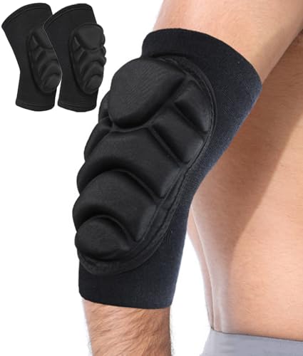 2 Pack Elbow Pads Volleyball Elbow Guard Baseball, Skate Pads Skateboard Pads Mountain Bike Pads, Soft Padded Elbow Sleeve for Volleyball Baseball Biking Roller Skating - size: Large