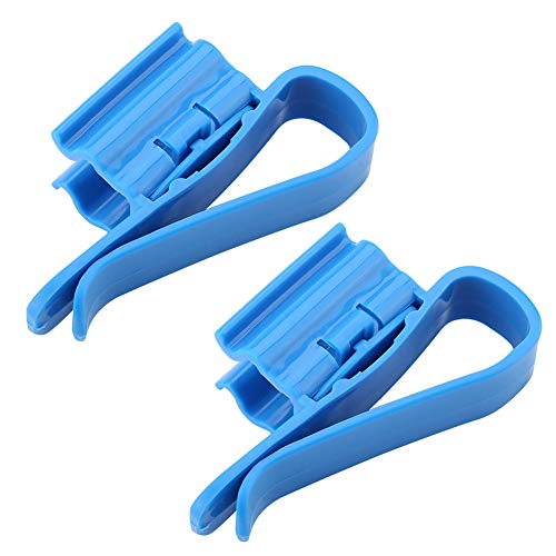 Adjustable Fish Tank Mounting Clamp/Holder, Water Pipe Clamp, Plastic Hose Holder, 2 Pack