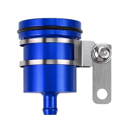 Rear Brake Fluid Reservoir Connection Brake For BMW For R 1200 GS LC R1200GS R 1200GS ADV Fuel Hose Bracket Tank Oil Fluid Cup Cover (Color : Blue) - color: Blue