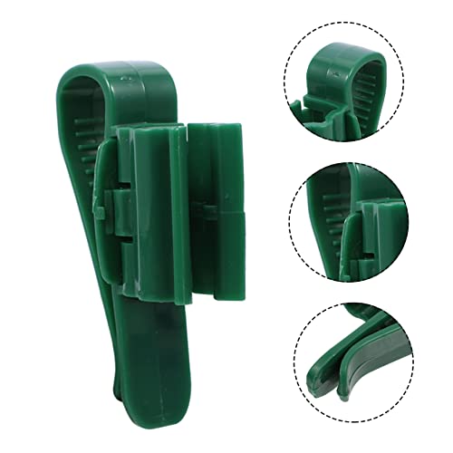 FRCOLOR 8pcs Water Bucket Clips for Fish Tank Multifunctional Aquarium Holder for Hose Pipe and Inlet Outlet Fixing Plastic Clips